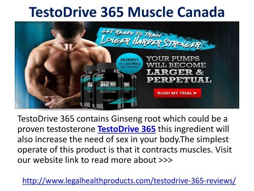 TestoDrive 365 Muscle Canada-converted