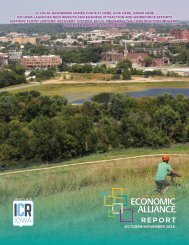 Cedar Rapids Metro Economic Alliance Oct. Nov. 2018