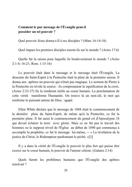 Bonnes Nouvelles pour Laodicée - Le comité d’Étude du Message de 1888