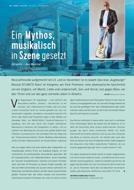 SchlossMagazin Bayerisch-Schwaben Oktober 2018