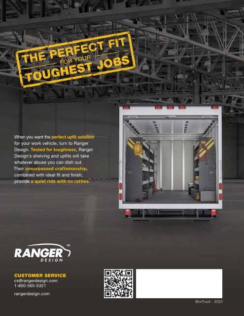 Ranger Design Box Truck, Step Van & Trailer Upfit Guide (2023)