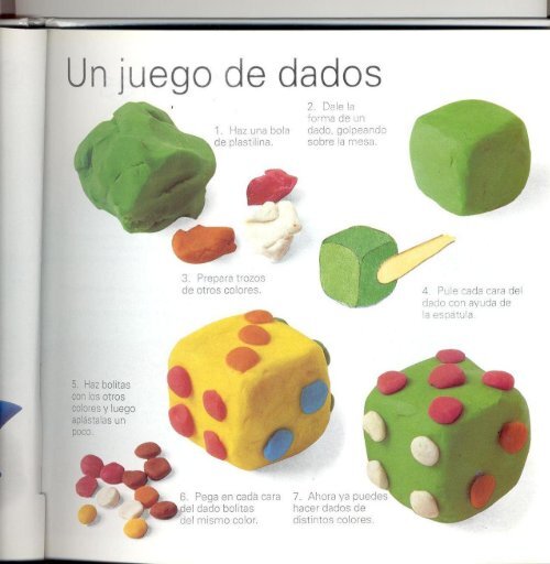 Crea con plastilina