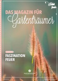 Das Magazin für Gartenträumer | Herbst 2018