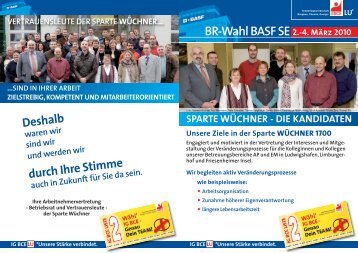BR-Wahl BASF SE - IG BCE