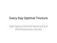 Every Day Optimal Tincture Reviews