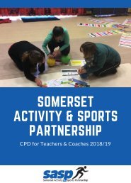 CPD for Teachers & Coaches 2018/19