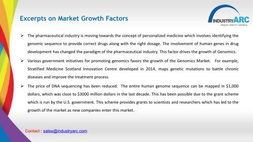 Genomics Market