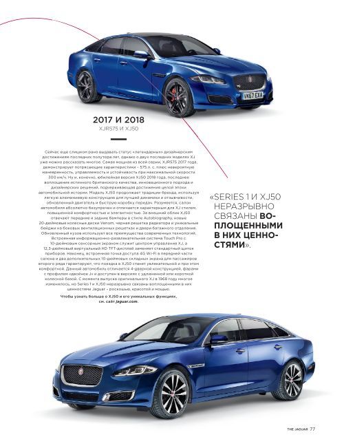 История автомобилей Jaguar