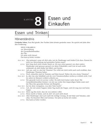 Essen und Einkaufen - cvhsportal