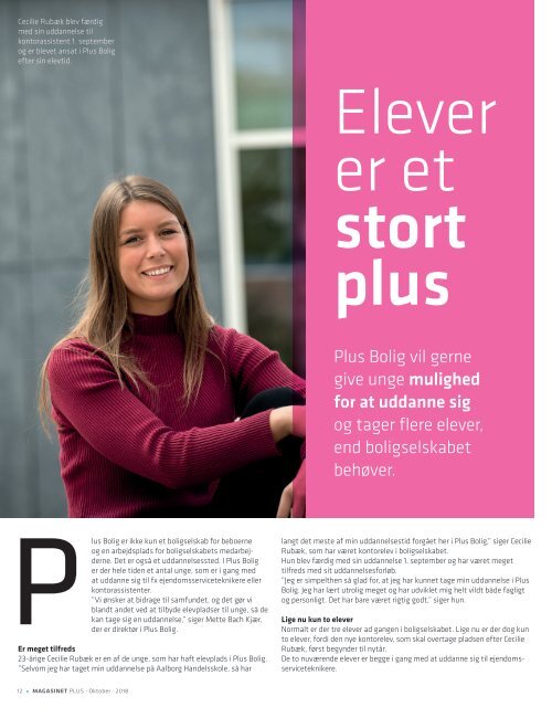 Magasinet PLUS oktober 2018