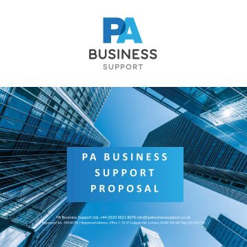 PA Business Support VA Proposal 15