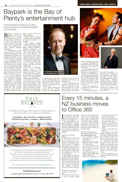Waikato Business News September/October 2018