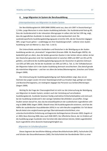 Deutschland VET Research Report 2009 - BiBB