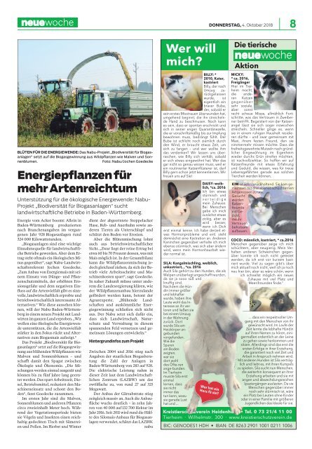 04.10.2018 Neue Woche