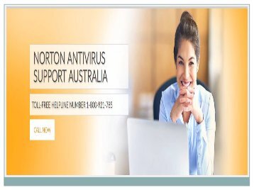 Norton Antivirus support number Australia: 1800-921-785