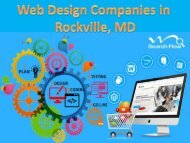 Web Design Companies in Rockville, MD