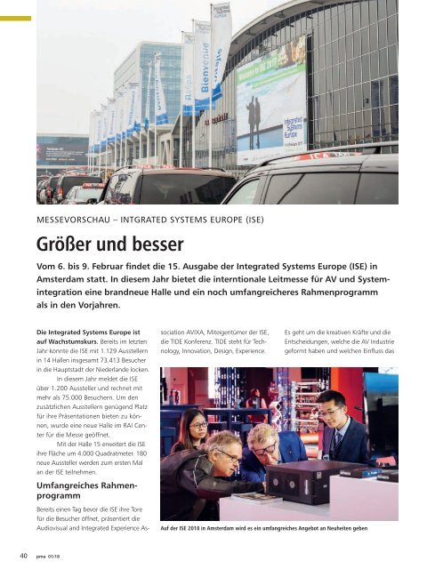 pma Ausgabe 1/2018