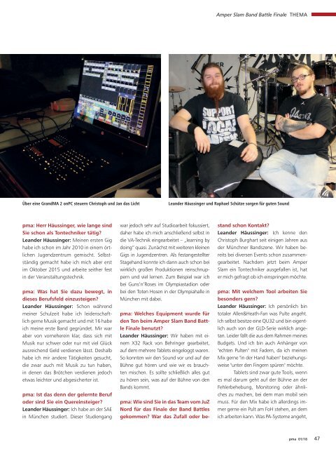 pma Ausgabe 1/2018