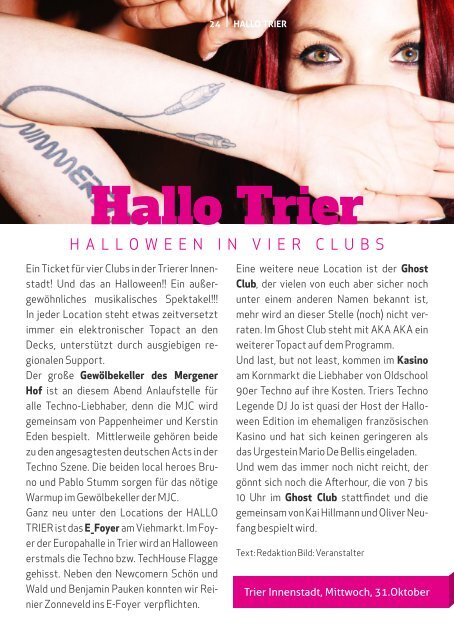 POPSCENE Oktober 10/18