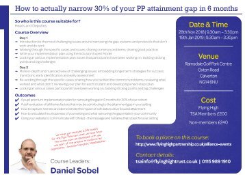 281118 FHT HOW TO ACTUALLY NARROW 30% OF YR PP ATTAINMENT GAP IN 6 MONTHS 2DAY
