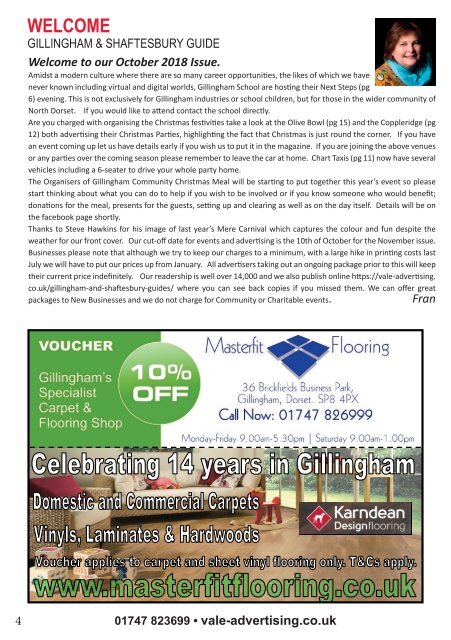 Gillingham & Shaftesbury Guide October 2018 