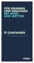 IT Container - Rechenzentrumscontainer | Prior1