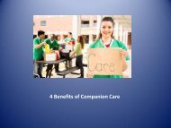 Companion Care Services SanFrancisco