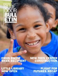 Blue Door Bulletin | Fall 2018