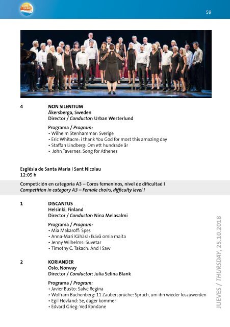 Calella 2018 - Program Book