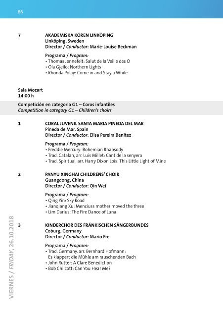 Calella 2018 - Program Book