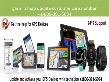 garmin map update software number+1-800-381-5034