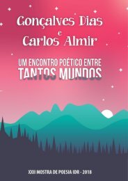 Gonçalves Dias & Carlos Almir - UM ENCONTRO POÉTICO ENTRE TANTOS MUNDOS