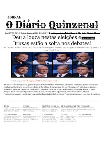 Jornal O Diário Quinzenal n2 ano18