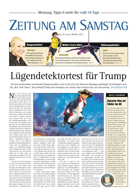 255. Ausgabe, ET 06.10.2018