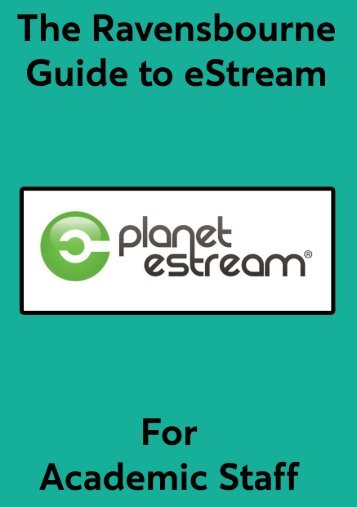 staff guide to estream merged