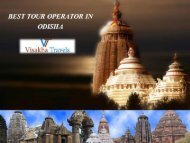 Best Tour Operator in Odisha - Best Tour Package Ever