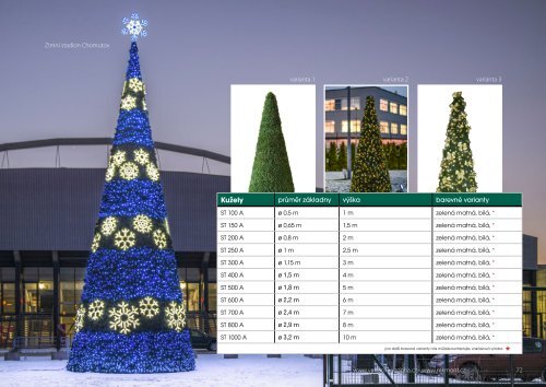 MK mont illuminations Vánoční výzdoba katalog 2018