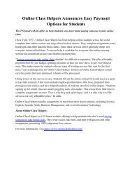 Online Class Helpers Home Facebook