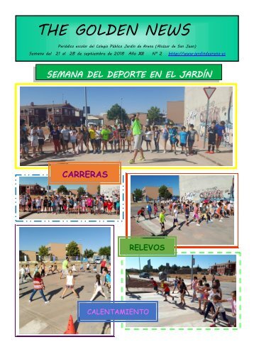 THE GOLDEN NEWS. Nº 02. 2018/2019