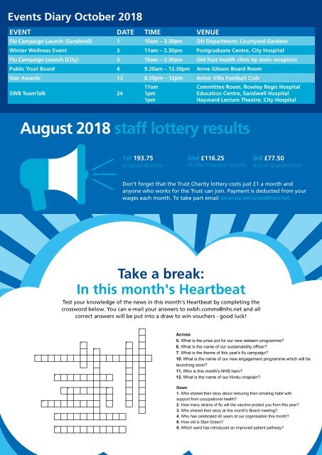 Heartbeat September 2018