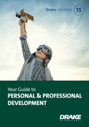 Your guide to personal and professional development