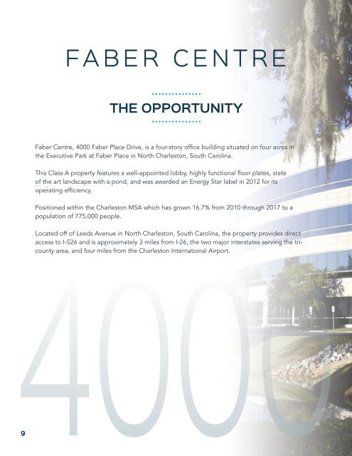 Faber Centre Offering Memorandum_FINAL_singles