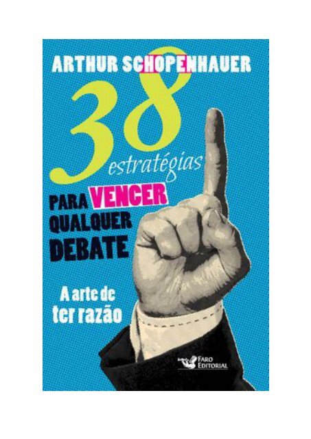 A Arte De Ter Razao Arthur Schopenhauer Pdf