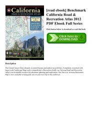 [read ebook] Benchmark California Road & Recreation Atlas 2012 PDF Ebook Full Series