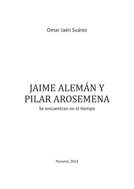 Libro Jaime y Pilar PEDIDO