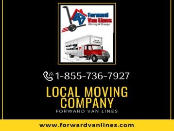Best Local Moving Company - Forward Van Lines