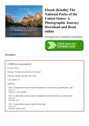 Ebook [Kindle] The National Parks of the United States A Photographic Journey Download and Read online