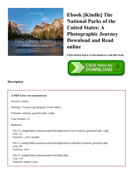 Ebook [Kindle] The National Parks of the United States A Photographic Journey Download and Read online