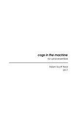 cogs in the machine score