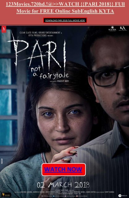 123Movies.720hd>> WATCH {{PARI 2018}} FUll Movie for FREE Online SubEnglish KYTA